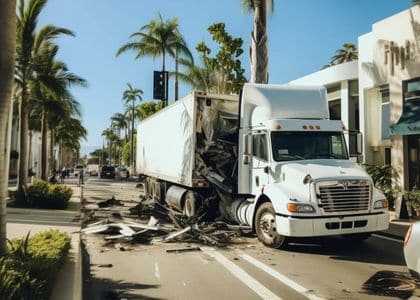 areas of practice delivery truck accidents