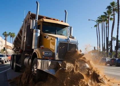 areas of practice dump truck accidents