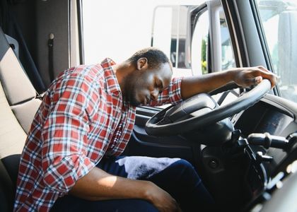Areas of Practice Fatigued Truck Driver