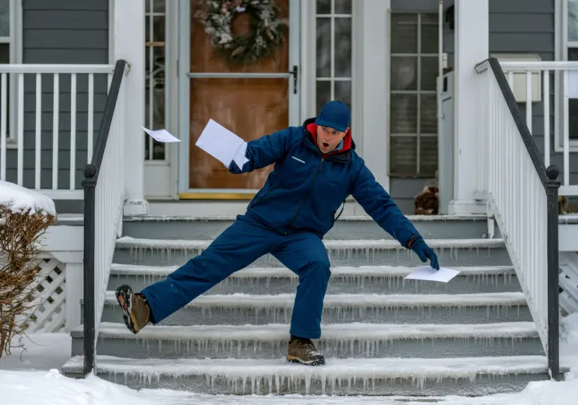 Accidentes por resbalones y caídas