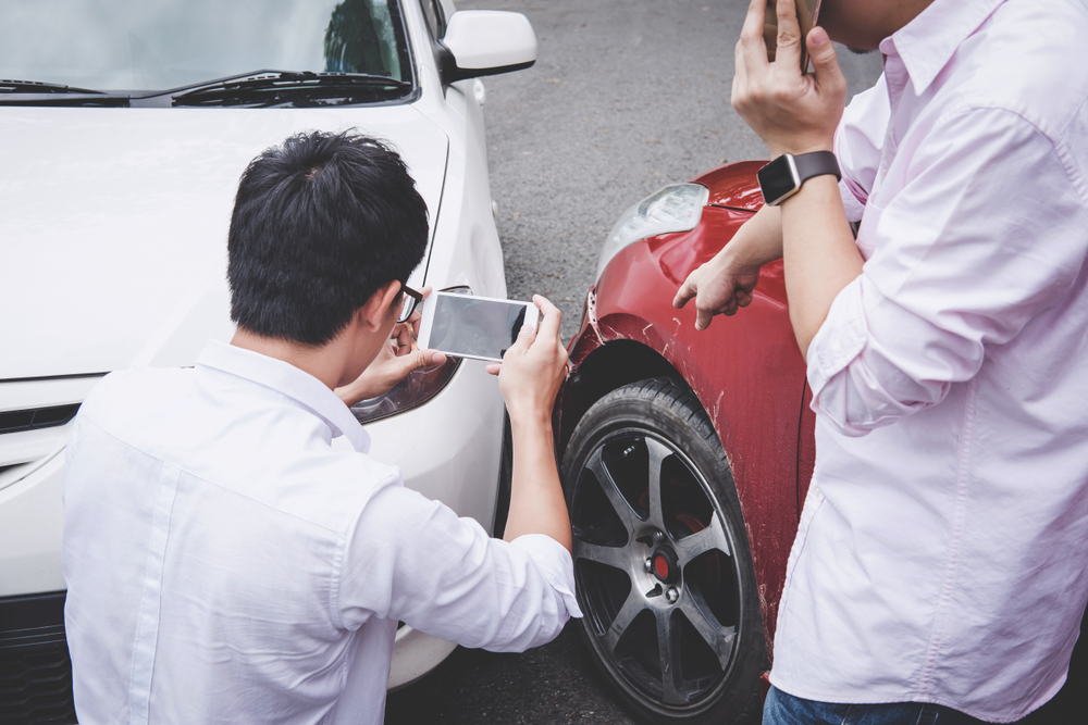 Filing a car accident claim process