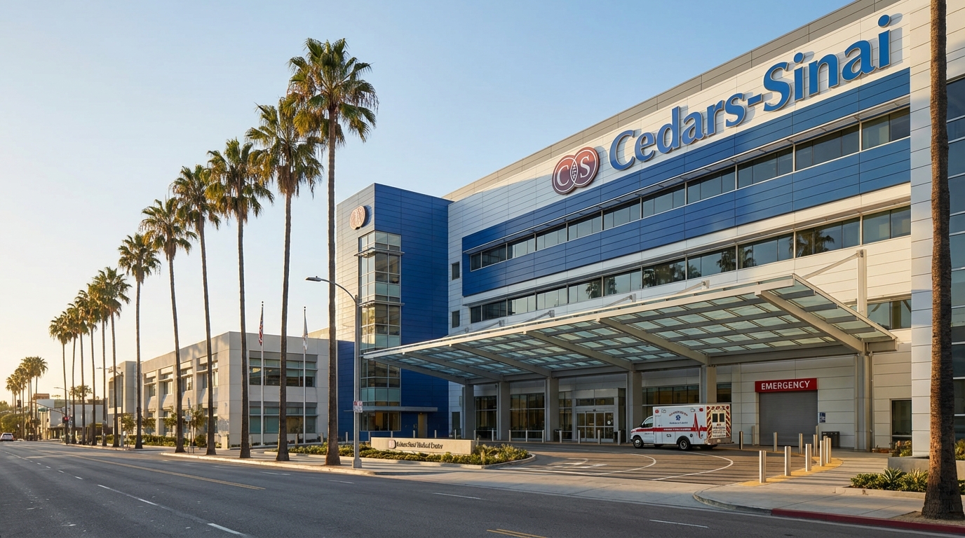 Cedars-Sinai Medical Center Emergency Entrance on Beverly Blvd | Oakland, CA