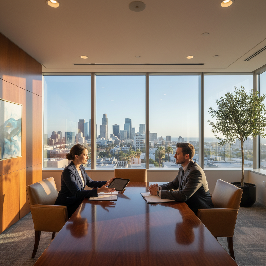 Personal Injury scene in Los Angeles