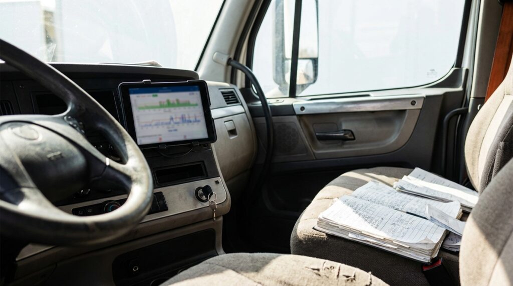 Electronic Logging Device and paper logs — key evidence in a truck accident case
